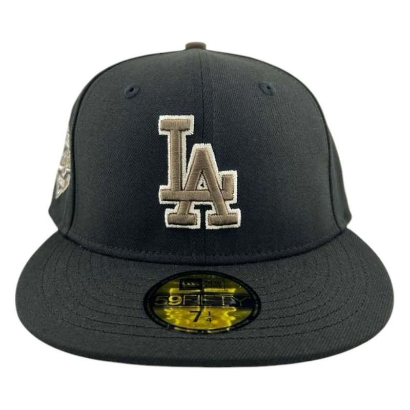 Los Angeles Dodgers Black "Chocolate Collection" New Era 59FIFTY Fitted Hat