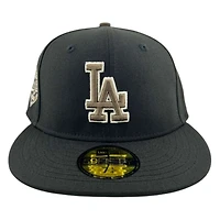 Los Angeles Dodgers Black "Chocolate Collection" New Era 59FIFTY Fitted Hat