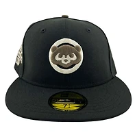 Chicago Cubs Black "Chocolate Collection" New Era 59FIFTY Fitted Hat
