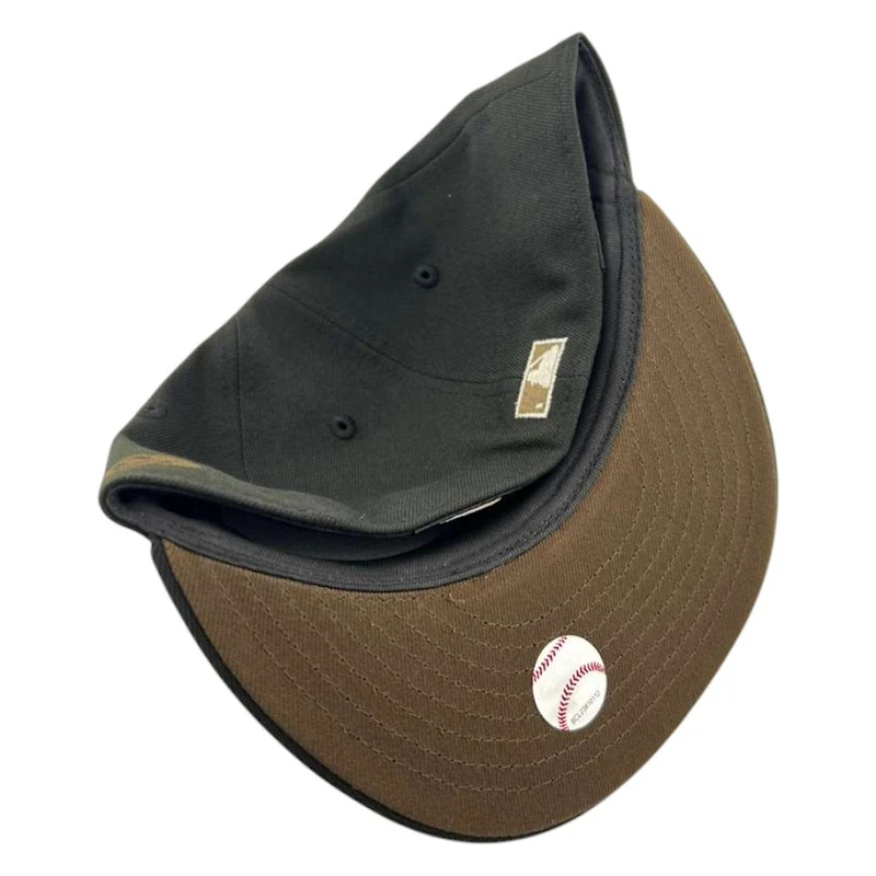 Los Angeles Angels Black "Chocolate Collection" New Era 59FIFTY Fitted Hat