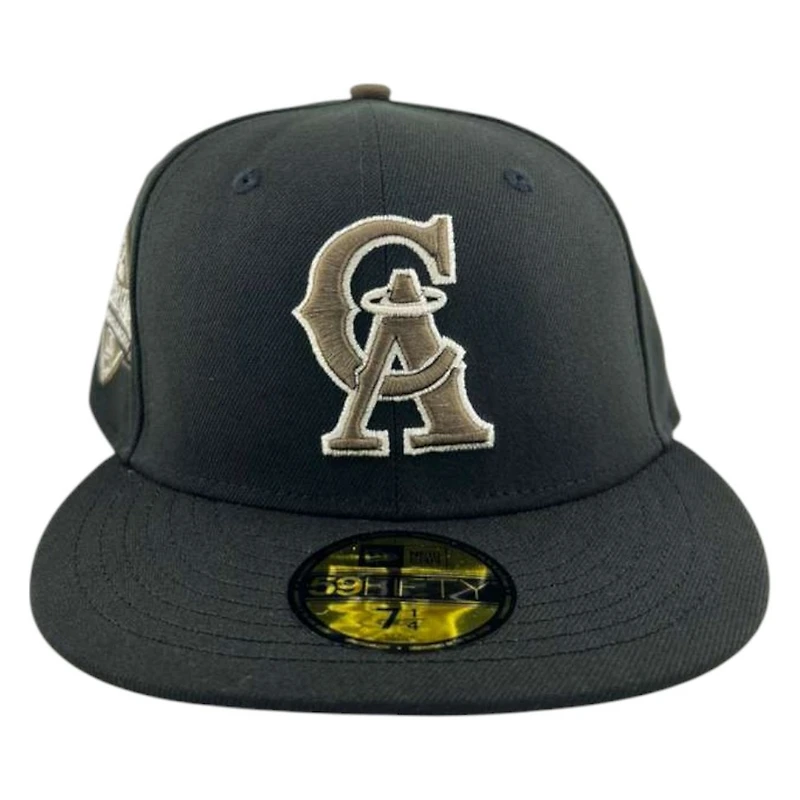Los Angeles Angels Black "Chocolate Collection" New Era 59FIFTY Fitted Hat