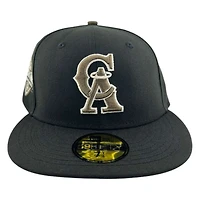 Los Angeles Angels Black "Chocolate Collection" New Era 59FIFTY Fitted Hat