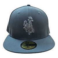 Wyoming Cowboys Graphite with UV NCAA New Era 59FIFTY Fitted Hat