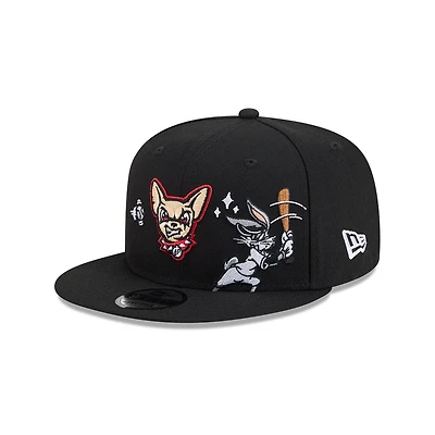 El Paso Chihuahuas Black "Looney Tunes" Bugs New Era 9FIFTY Snapback