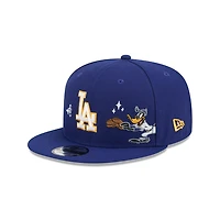 Los Angeles Dodgers Royal "Looney Tunes" Daffy New Era 9FIFTY Snapback