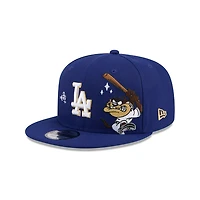 Los Angeles Dodgers Royal "Looney Tunes" Taz New Era 9FIFTY Snapback