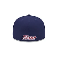 Gonzaga Bulldogs Navy NCAA New Era 59FIFTY Fitted Hat