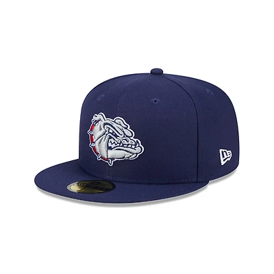 Gonzaga Bulldogs Navy NCAA New Era 59FIFTY Fitted Hat