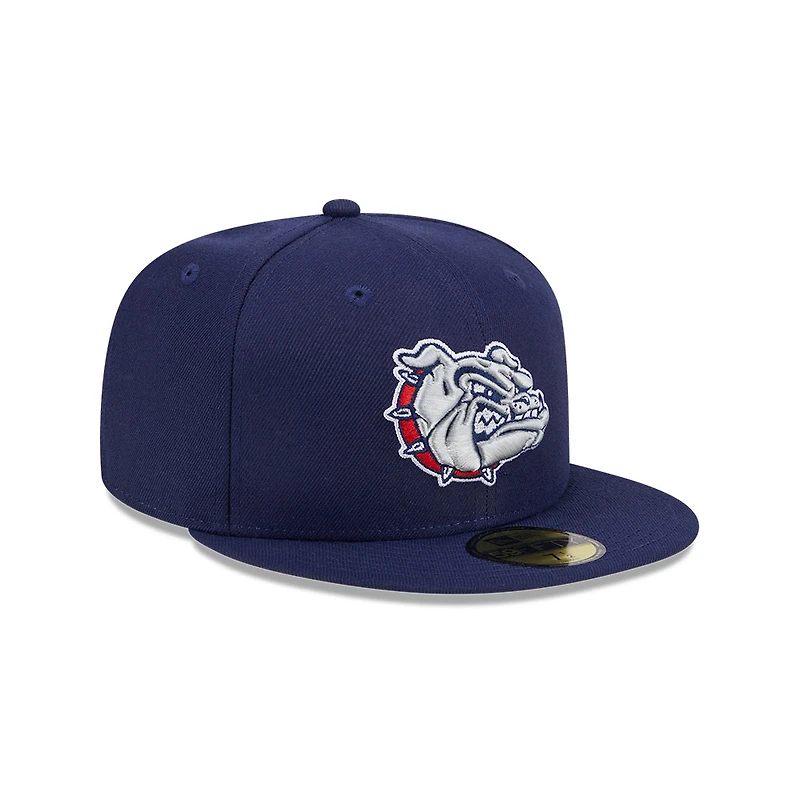 Gonzaga Bulldogs Navy NCAA New Era 59FIFTY Fitted Hat