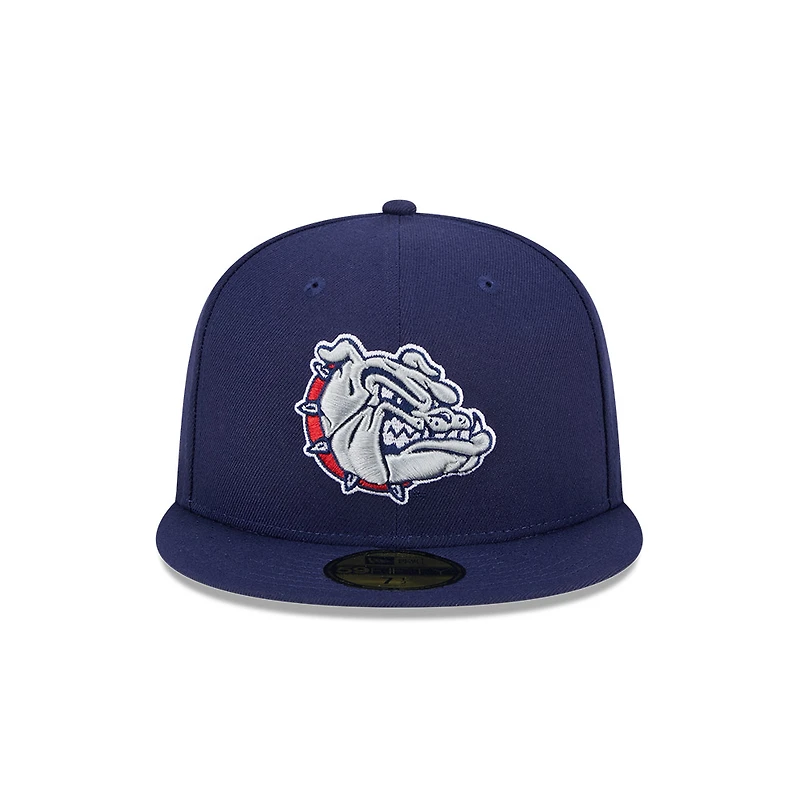 Gonzaga Bulldogs Navy NCAA New Era 59FIFTY Fitted Hat