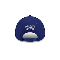Los Angeles Dodgers Royal "Looney Tunes" New Era A-Frame 9FORTY Snapback Hat