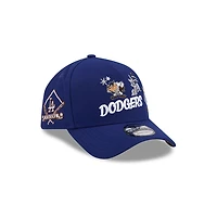 Los Angeles Dodgers Royal "Looney Tunes" New Era A-Frame 9FORTY Snapback Hat