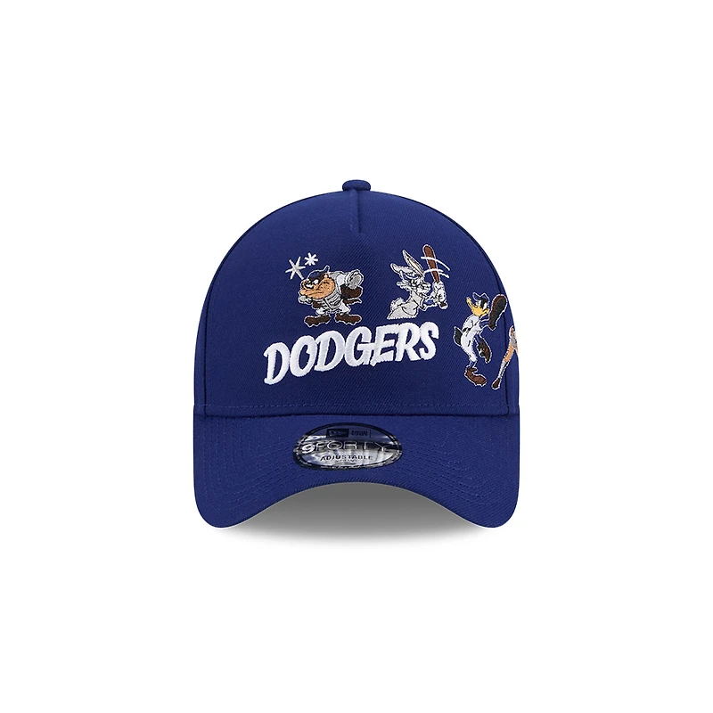 Los Angeles Dodgers Royal "Looney Tunes" New Era A-Frame 9FORTY Snapback Hat