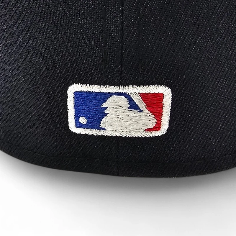 New York Yankees Navy Leon the Lab Bronx Bombers Patch Grey UV Era 59FIFTY Fitted Hat