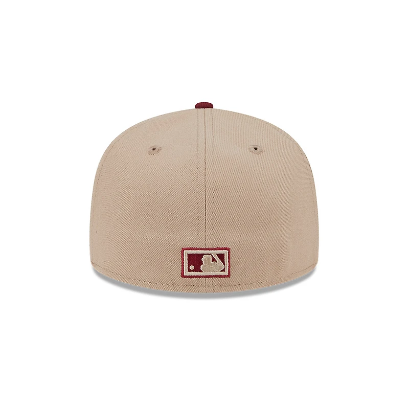 Philadelphia Phillies Camel and Red New Era 59FIFTY Fitted Hat