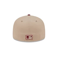 Philadelphia Phillies Camel and Red New Era 59FIFTY Fitted Hat
