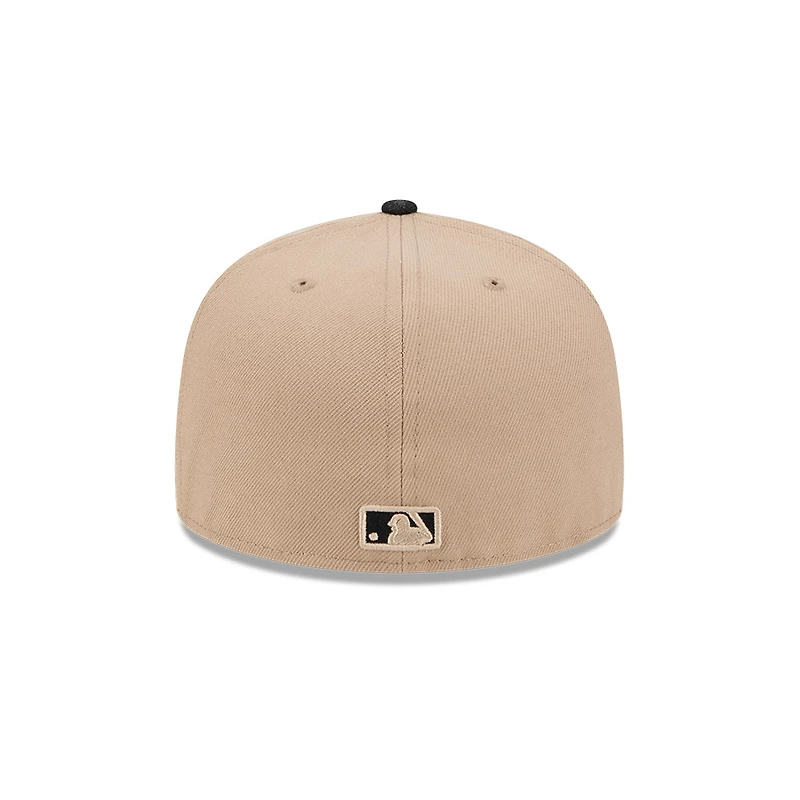 Arizona Diamondbacks Camel and Black New Era 59FIFTY Fitted Hat