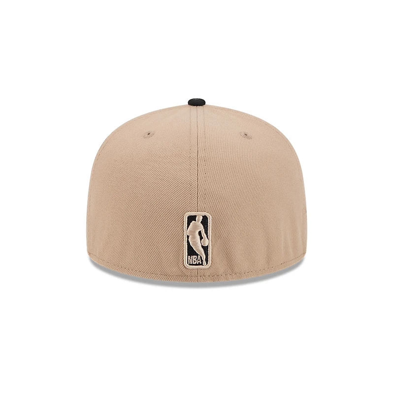 Chicago Bulls Camel and Black New Era 59FIFTY Fitted Hat