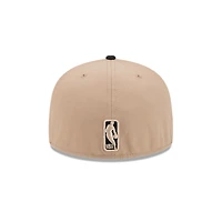 Chicago Bulls Camel and Black New Era 59FIFTY Fitted Hat