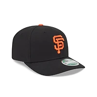 San Francisco Giants Black Player Replica New Era 9SEVENTY Stretch Snapback Hat