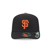 San Francisco Giants Black Player Replica New Era 9SEVENTY Stretch Snapback Hat