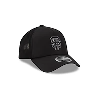 San Francisco Giants Black 2026 Batting Practice New Era 9FORTY Apex Trucker Adjustable Hat