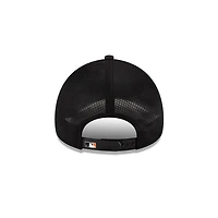 San Francisco Giants Black 2026 Batting Practice New Era 9FORTY Apex Trucker Adjustable Hat