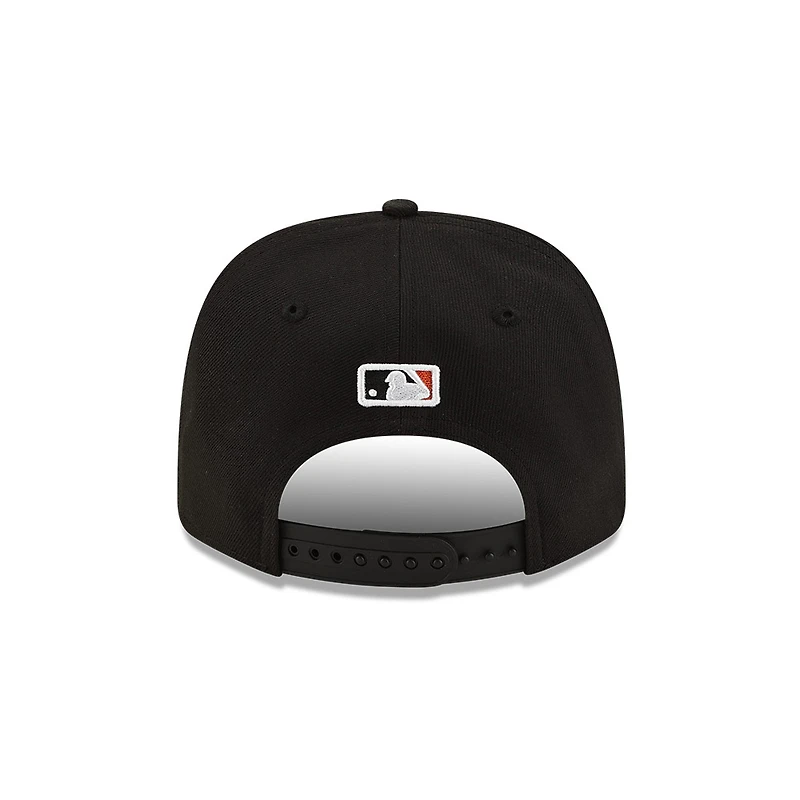San Francisco Giants Gray and Black Alternate Player Replica New Era 9SEVENTY Stretch Snapback Hat