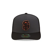 San Francisco Giants Gray and Black Alternate Player Replica New Era 9SEVENTY Stretch Snapback Hat