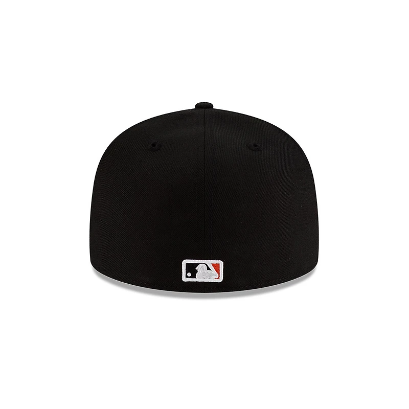 San Francisco Giants Gray and Black Alternate Authentic Collection New Era 59FIFTY Fitted Hat