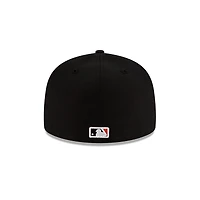San Francisco Giants Gray and Black Alternate Authentic Collection New Era 59FIFTY Fitted Hat