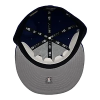 Toronto Raptors Dark Blue 30th Anniversary Patch Gray UV New Era 59FIFTY Fitted Hat