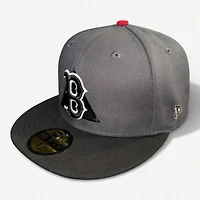 Boston Red Sox Graphite and Black 1999 ASG Patch Gray UV New Era 59FIFTY Fitted Hat