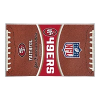 San Francisco 49ers Big Slim Game Ball 32oz Tumbler
