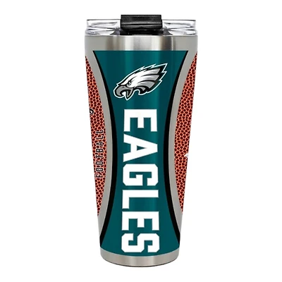Philadelphia Eagles Big Slim Game Ball 32oz Tumbler
