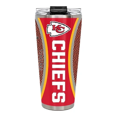 Kansas City Chiefs Big Slim Game Ball 32oz Tumbler