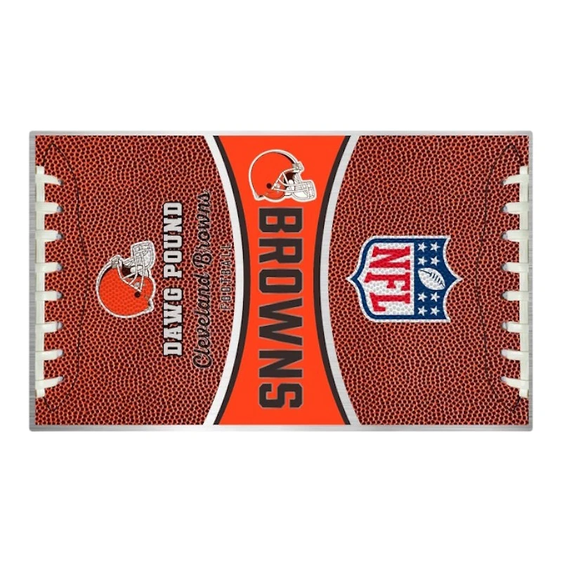 Cleveland Browns Big Slim Game Ball 32oz Tumbler