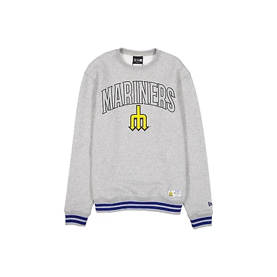 Seattle Mariners Gray 2026 City Connect New Era Crewneck