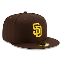 Youth San Diego Padres Authentic Collection On-Field Game New Era 59FIFTY Fitted Hat