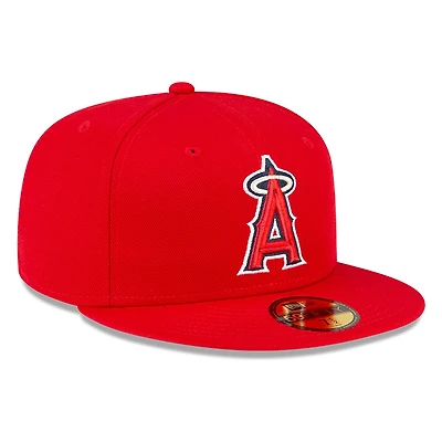 Youth Los Angeles Angels Authentic Collection On-Field Game New Era 59FIFTY Fitted Hat