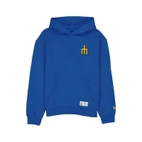 Seattle Mariners Royal 2026 City Connect Boxy New Era Pullover Hoodie