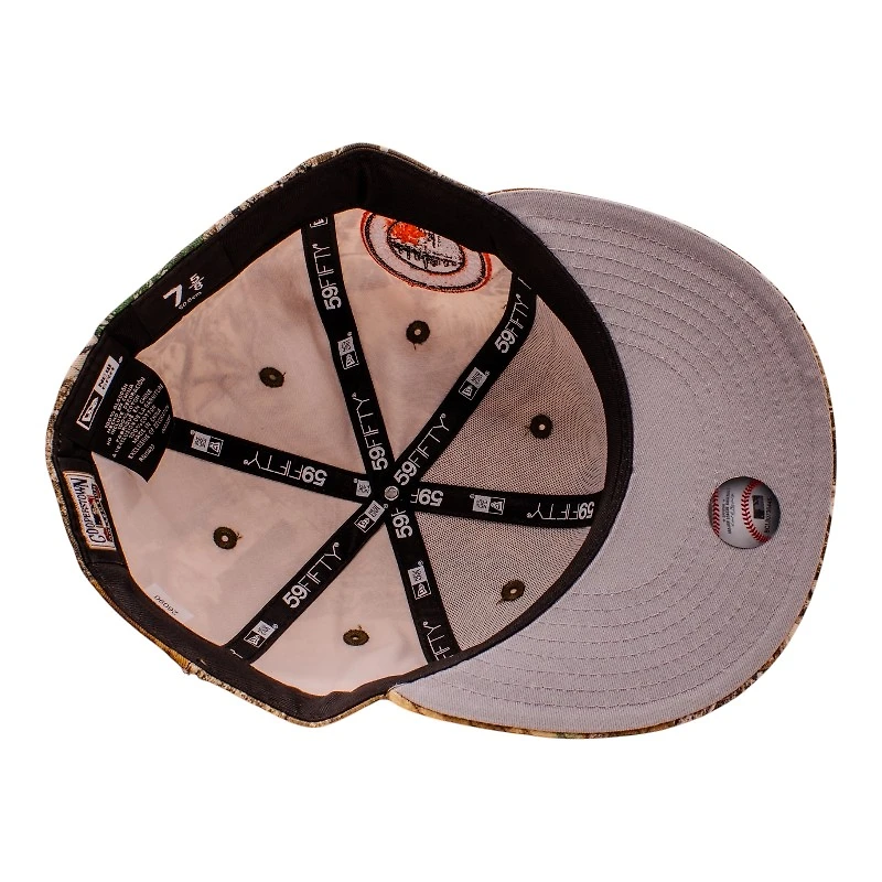 New York Mets Realtree Edge Shea Stadium Patch Grey UV Era 59Fifty Fitted Hat