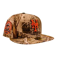 New York Mets Realtree Edge Shea Stadium Patch Grey UV Era 59Fifty Fitted Hat