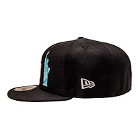 New York Yankees Black Statue of Liberty 25th Anniversary the Subway Series Patch Grey UV Era 59Fifty Fitted Hat
