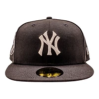 New York Yankees Black 1939 World Series Patch Grey UV Era 59Fifty Fitted Hat