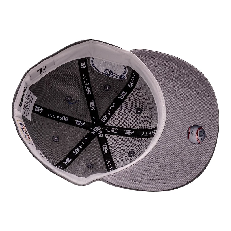 New York Yankees Wolf Grey Subway Series Patch UV Era 59Fifty Fitted Hat