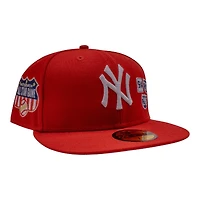 New York Yankees Red Highway Signs 1944 All Star Game Patch Grey UV Era 59Fifty Fitted Hat