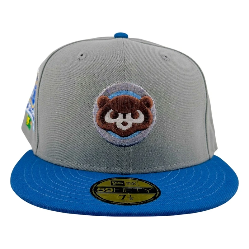 Chicago Cubs Grey Two Tone 1990 All Star Game Patch UV New Era 59FIFTY Fitted Hat