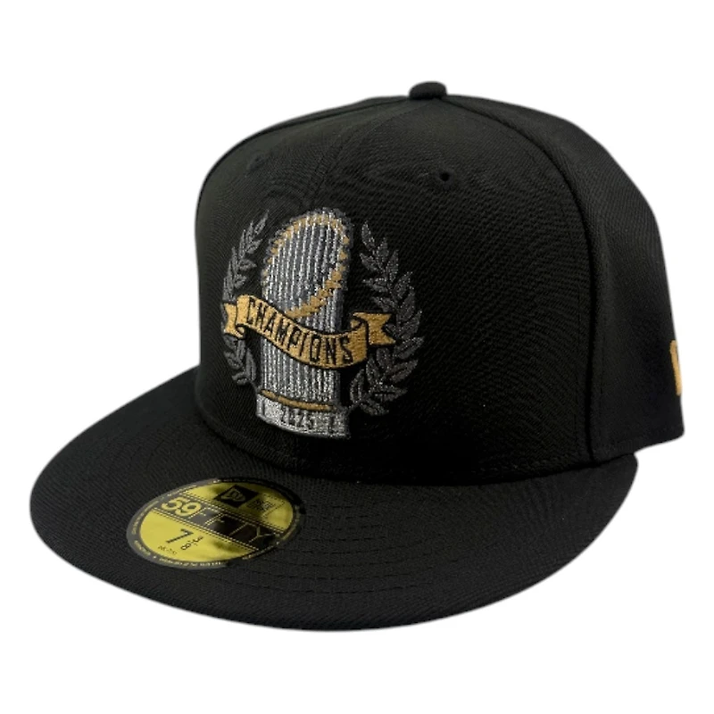 Los Angeles Dodgers Black 2025 Champions Trophy Patch The Parade Collection New Era 59FIFTY Fitted Hat