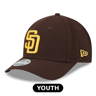 Youth San Diego Padres Brown New Era 9FORTY M-Crown Adjustable Hat